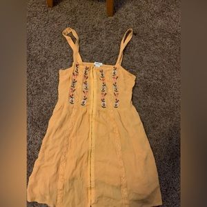Yellow/Orange Forever 21 Dress